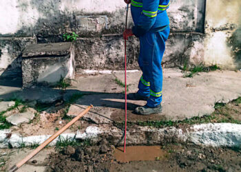 Deso identifica mais de 100 imóveis abastecidos com água irregularmente em Rosário do Catete