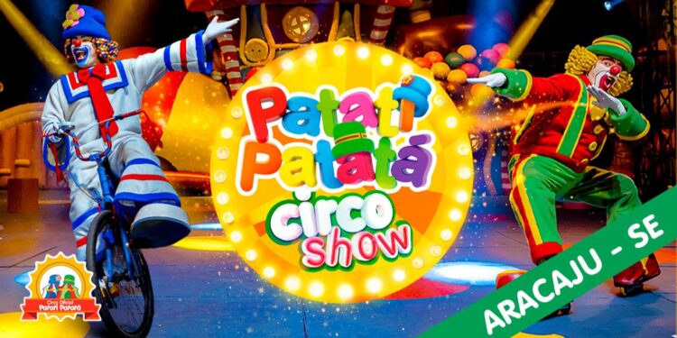 Espetáculo Patati Patatá Circo Show chega a Aracaju