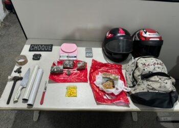 PM prende dupla por tráfico de drogas ilícitas na Zona Oeste da capital