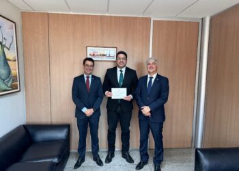 Jeferson recebe visita do Procurador-Geral e de Promotor