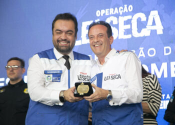 Governador do Rio de Janeiro e André Moura fortalecem Operação Lei Seca com novos drones e tecnologia avançada