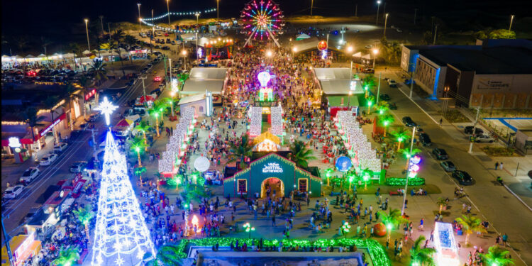 Vila do Natal Iluminado movimentará Orla da Atalaia durante a alta temporada