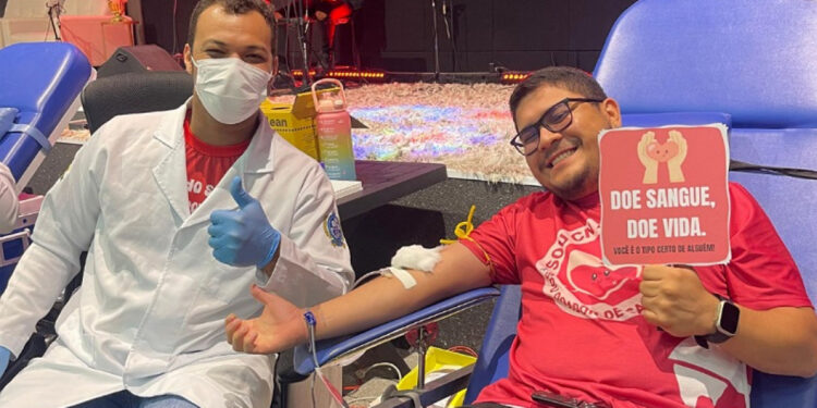 Hemose registrou 1.842 doações de sangue durante coletas externas em 2024
