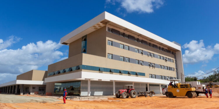 Obras do Hospital do Câncer se aproximam dos 70% de avanço físico