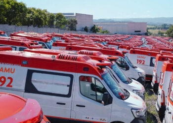 Samu 192 Sergipe recebe 19 novas ambulâncias para fortalecer frota
