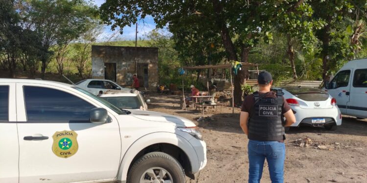 Polícia Civil prende em flagrante suspeito de homicídio praticado em Pirambu