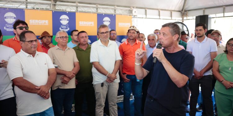 Fábio Mitidieri lança Caravana da Água para levar água à população atingida pela seca