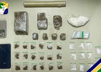 Polícia Militar apreende drogas e prende homem por tráfico em São Cristóvão