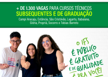 IFS publica editais de cursos técnicos subsequentes e superiores para ingresso em 2025.1