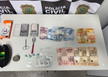 Polícia civil prende em flagrante indivíduo por tráfico de entorpecentes