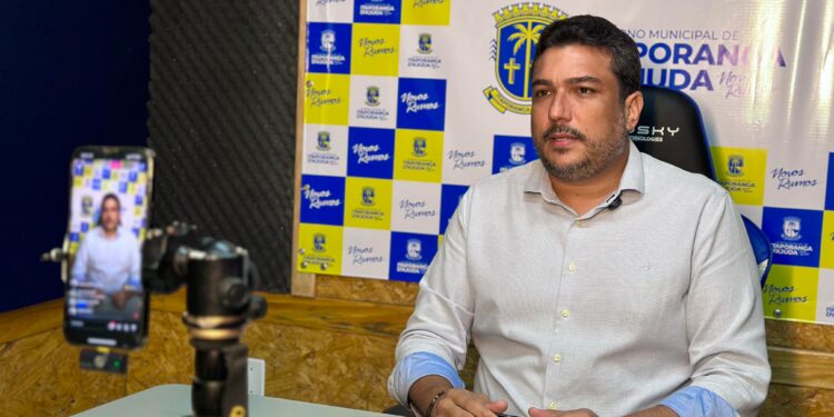 Em live, prefeito de Itaporanga d’Ajuda, Ivan Sobral, anuncia programação da Tradicional Festa da Padroeira