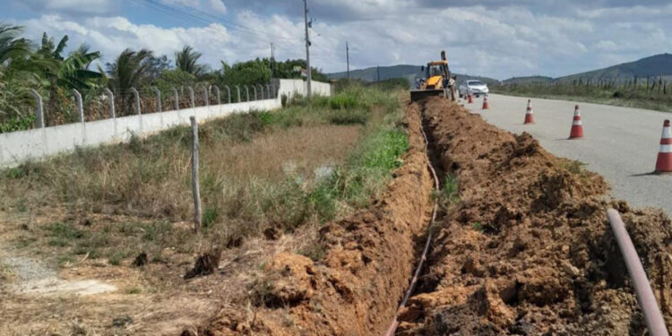 Deso amplia rede de abastecimento de água em Nossa Senhora Aparecida