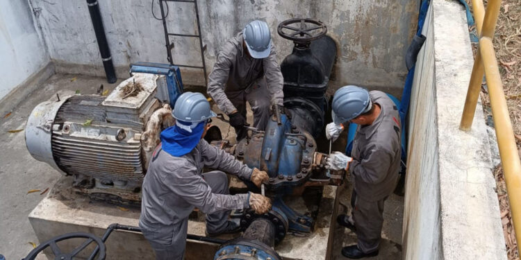 Deso instala grade de proteção na estação elevatória de água em Propriá