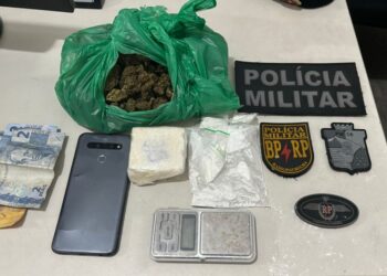 PM prende homem por suspeita de envolvimento com o tráfico de drogas em São Cristóvão