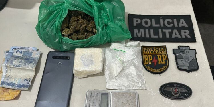 PM prende homem por suspeita de envolvimento com o tráfico de drogas em São Cristóvão