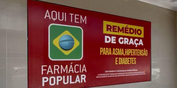 SMS orienta para acesso a medicamentos gratuitos pela Farmácia Popular
