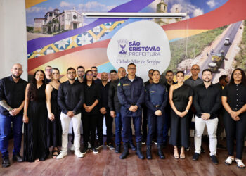 Prefeitura empossa 20 agentes da primeira turma da Guarda Municipal de São Cristóvão