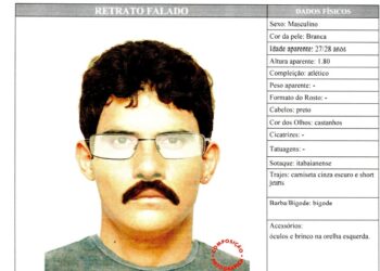 Polícia divulga retrato falado de suspeito de estupro em Itabaiana