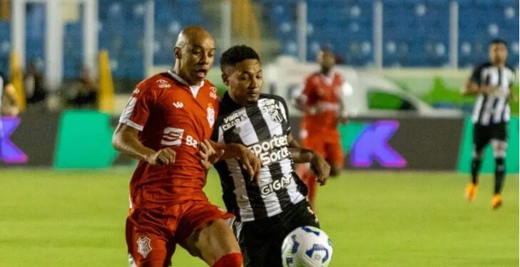 Sergipe perde em casa para o Ceará por 2 a 0 e está fora da Copa do Brasil