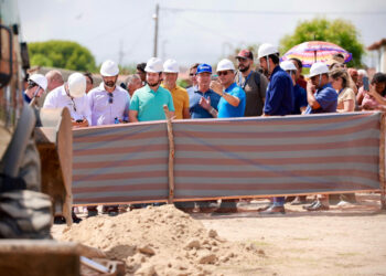 “Vamos resolver um problema histórico”, enfatiza Fábio Mitidieri durante início das obras da adutora do Curralinho