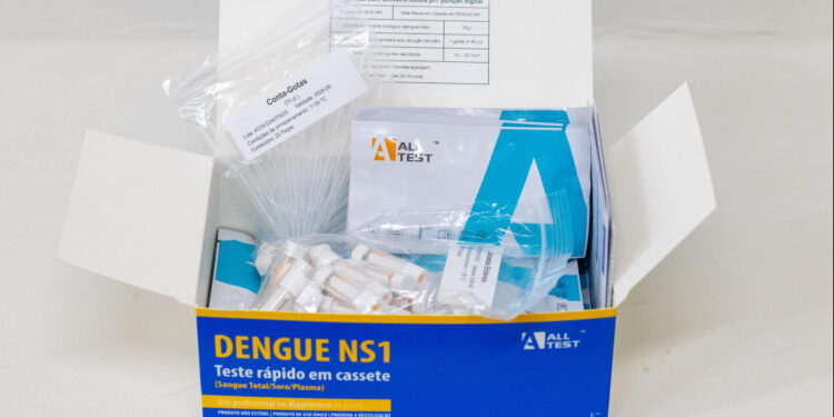 Sergipe recebe mais de 16 mil testes rápidos para dengue