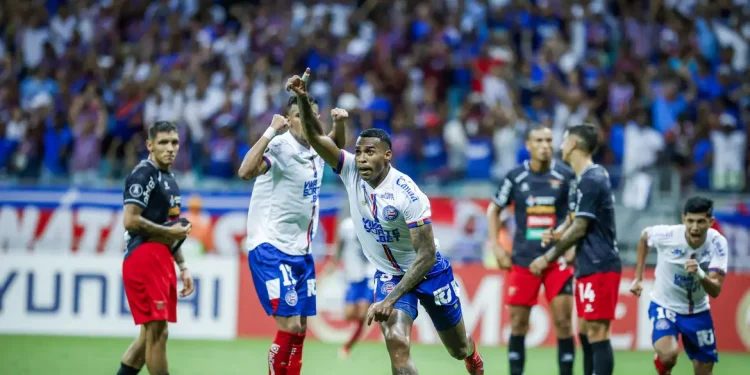 Bahia vence e alcança a fase de grupos da Copa Libertadores