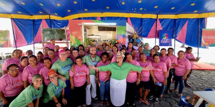 Projeto Cozinha Itinerante capacita merendeiras em Rosário do Catete