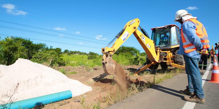 Iguá Sergipe inicia obra entre Lagarto e Riachão do Dantas