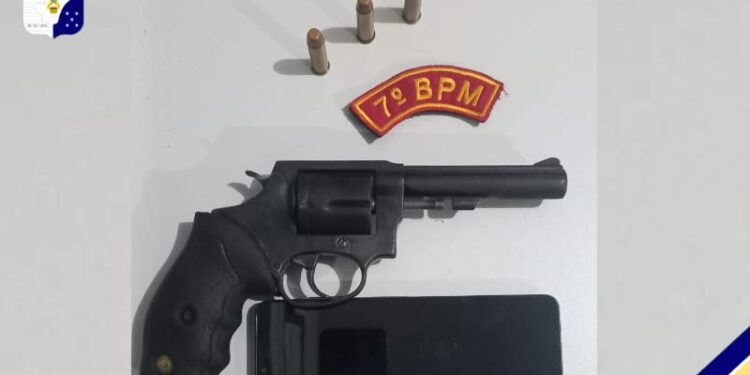 Polícia Militar prende homem por porte ilegal de arma de fogo em Lagarto