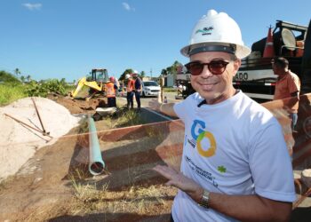 Governador Fábio Mitidieri acompanha início de obras de adutora entre os municípios de Lagarto e Riachão do Dantas