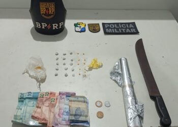 Polícia Militar prende suspeito de tráfico de drogas no Centro de Aracaju