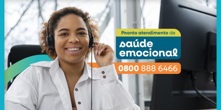 Pronto Atendimento de Saúde Emocional oferece suporte psicológico 24h por dia