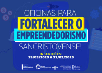 Prefeitura de São Cristóvão oferece 120 vagas em oficinas para fortalecimento do empreendedorismo
