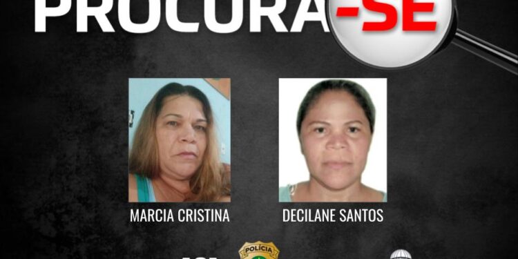 DHPP divulga imagens das investigadas como mandantes do duplo homicídio no Conjunto Jardim, em Nossa Senhora do Socorro