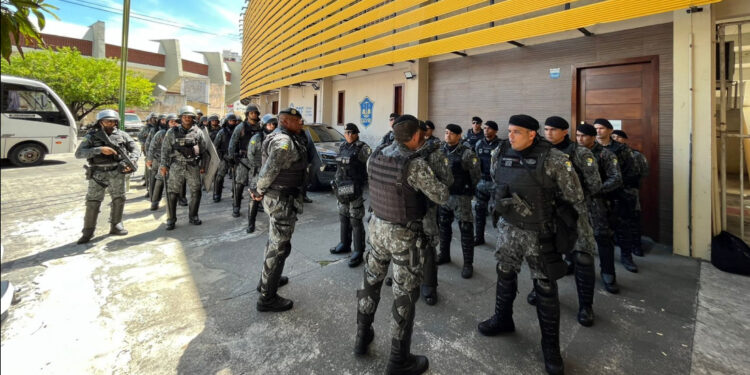 Polícia Militar reforça segurança pública para a final do Campeonato Sergipano na Arena Batistão