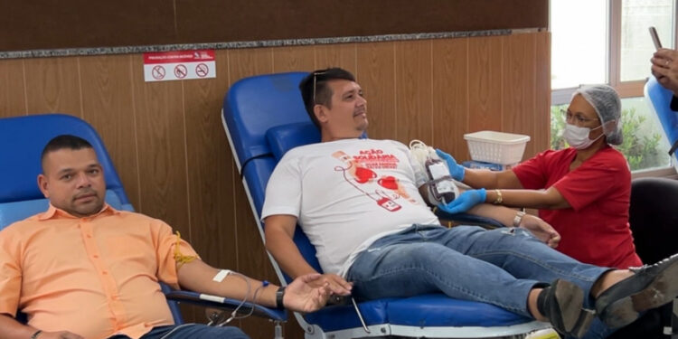 Ações de coleta externa do Hemose ajudam na reposição dos estoques de sangue e hemocomponentes