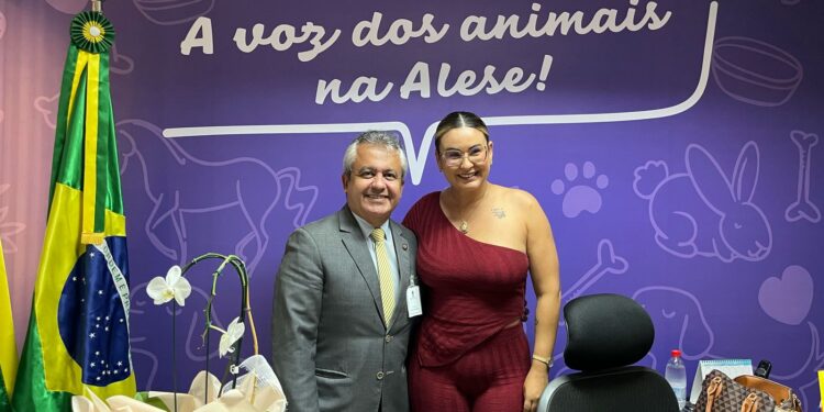 Kitty Lima recebe Elber Batalha na Alese e discute projetos voltados à capital