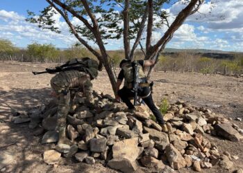 Ação conjunta localiza investigados por homicídio e apreende mais de 4kg de maconha em Porto da Folha