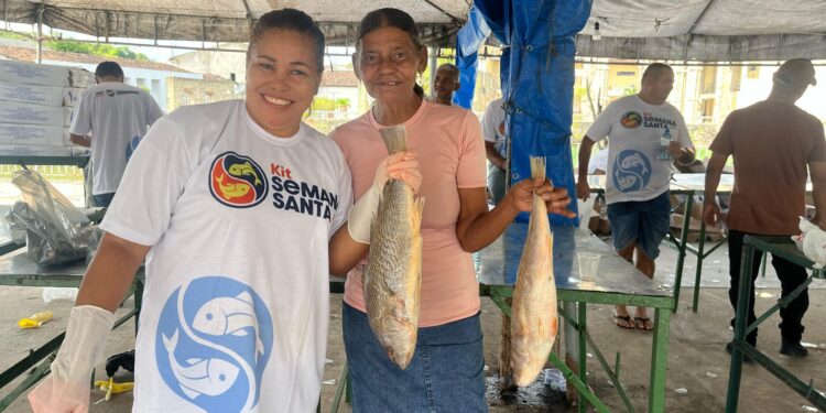 Prefeitura de Laranjeiras entre Kit Semana Santa a milahres de famílias