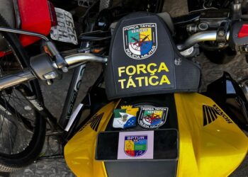 Polícia Militar recupera motocicleta com restrição de roubo no Bairro Aruana