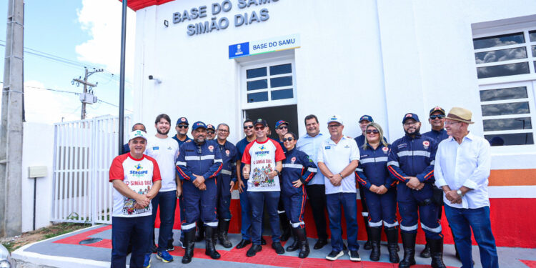 Governador entrega nova base do Samu e Centro de Especialidades Médicas em Simão Dias no ‘Sergipe é aqui’