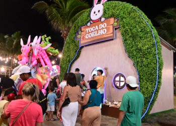 Vila da Páscoa tem opções de lazer para toda a família