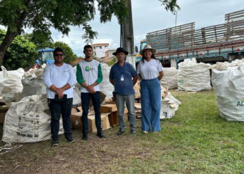 Ação educativa em Boquim recolheu seis toneladas de embalagens de agrotóxicos