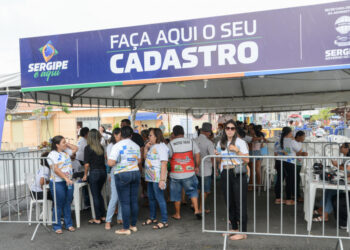 Centro de Atendimento ao Cidadão leva serviços à população de São Domingos no ‘Sergipe é aqui’