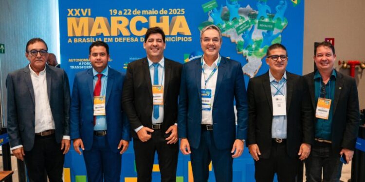 Prefeito Sérgio Reis participa da 26ª Marcha em Defesa dos Municípios, em Brasília