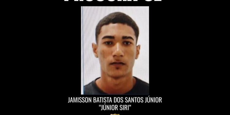 Polícia Civil divulga imagem de foragido por homicídio no bairro Industrial