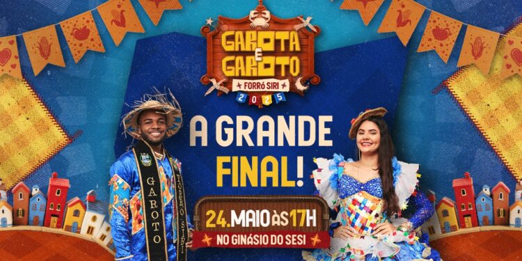 Final do concurso Garota e Garoto Forró Siri 2025 acontece neste sábado