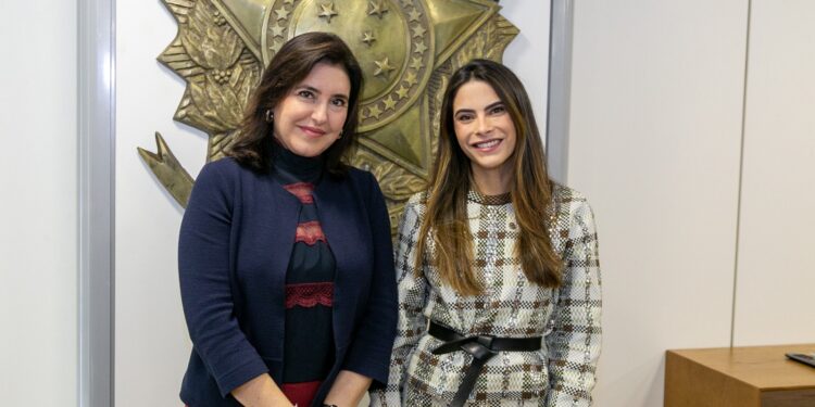 Yandra Moura discute com Simone Tebet avanços na Rota de Integração Latino-Americana