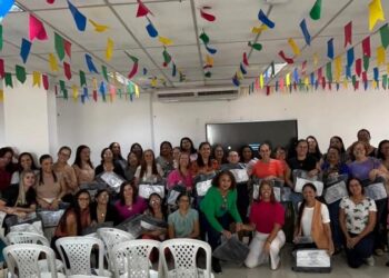 Educação de Aracaju: professores participam de formação para a melhoria da aprendizagem dos alunos das creches