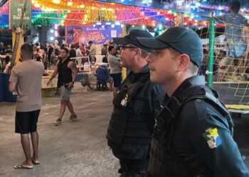 Polícia Militar reforça segurança na abertura dos festejos juninos da Rua de São João